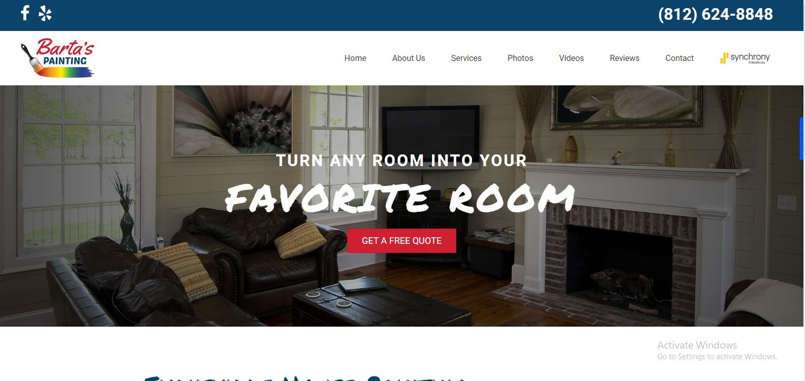 Paint contractor websites bartas-affordable-painting.com